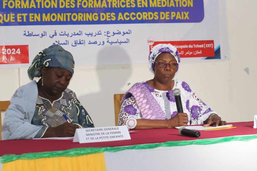 Tchad : la Coalition des Femmes Médiatrices pour la Paix Durable forme des formatrices Tchad : la Coalition des Femmes Médiatrices pour la Paix Durable forme des formatrices