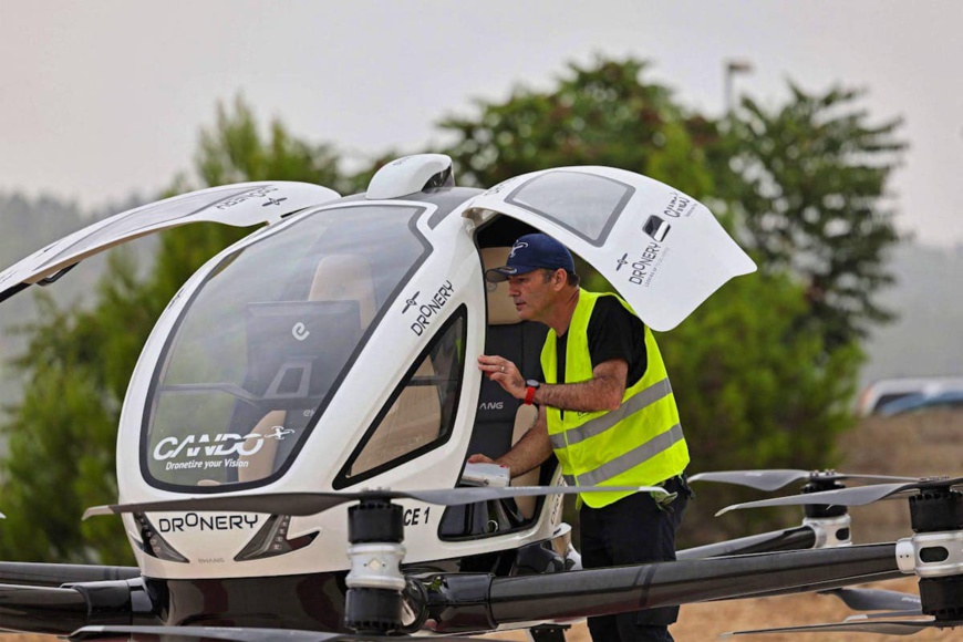 La Chine donne le feu vert aux taxis volants autonomes