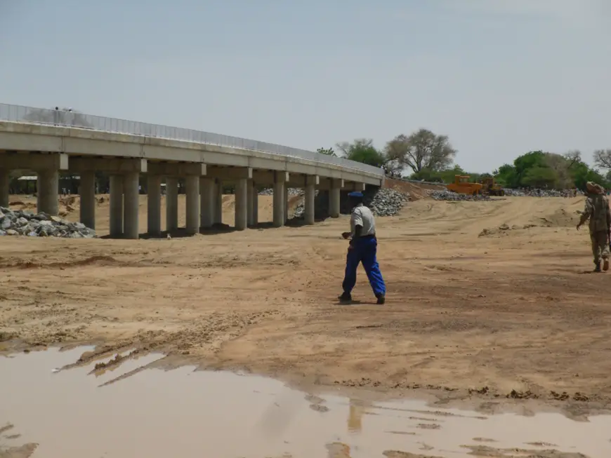 Tchad : Réception provisoire du pont pastoral de Koundjourou 