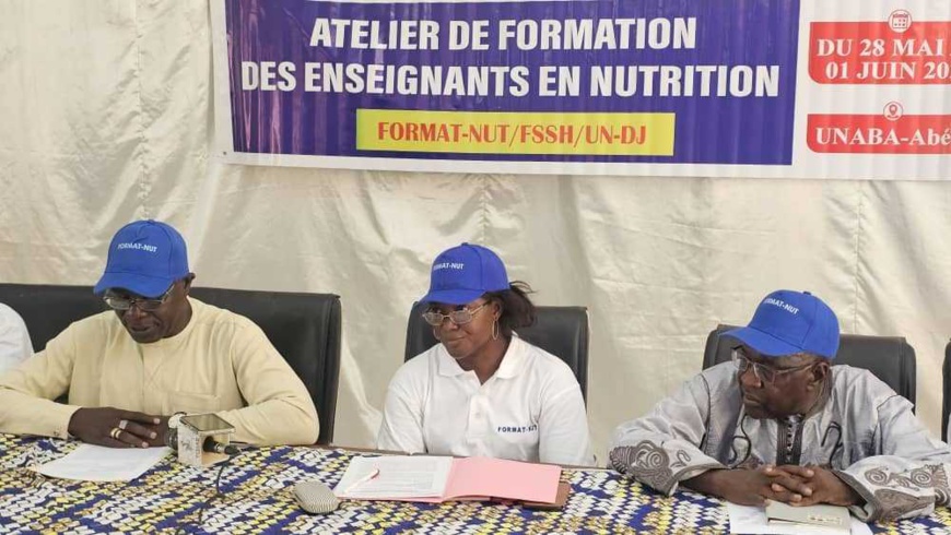 Tchad : à Abéché les enseignants chercheurs formés sur la nutrition par le projet Format-NUT