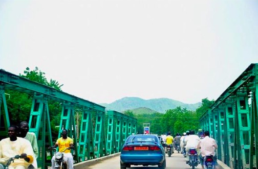 Le pont vert de Maroua. Crédit photo : IG