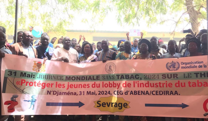 Tchad : une journée de sensibilisation contre le tabac au CEG d'Abena Tchad : une journée de sensibilisation contre le tabac au CEG d'Abena