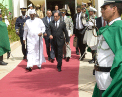 Mauritanie : Le Président tchadien accueilli à Nouakchott Mauritanie : Le Président tchadien accueilli à Nouakchott