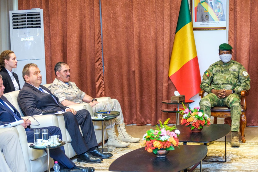 Mali-Russie : le président de la Transition accorde une audience à Iounous-Bek Evkourov