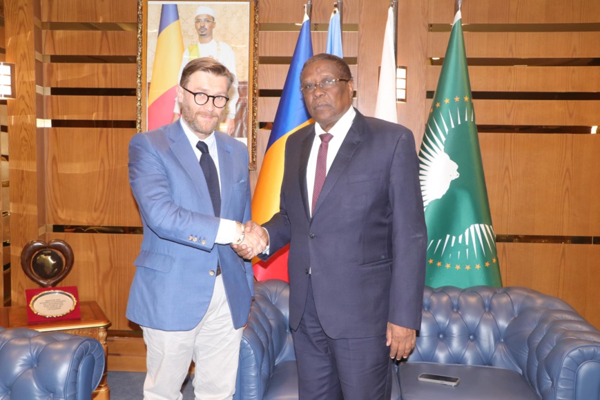Tchad-Hongrie : le représentant spécial pour le Sahel de la Hongrie reçu par le chef de la diplomatie tchadienne Tchad-Hongrie : le représentant spécial pour le Sahel de la Hongrie reçu par le chef de la diplomatie tchadienne