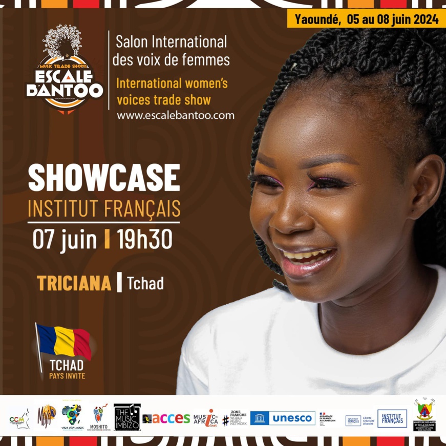Cameroun : L’artiste tchadienne Triciana sur scène ce soir au Salon Escale Bantoo ! Cameroun : L’artiste tchadienne Triciana sur scène ce soir au Salon Escale Bantoo !