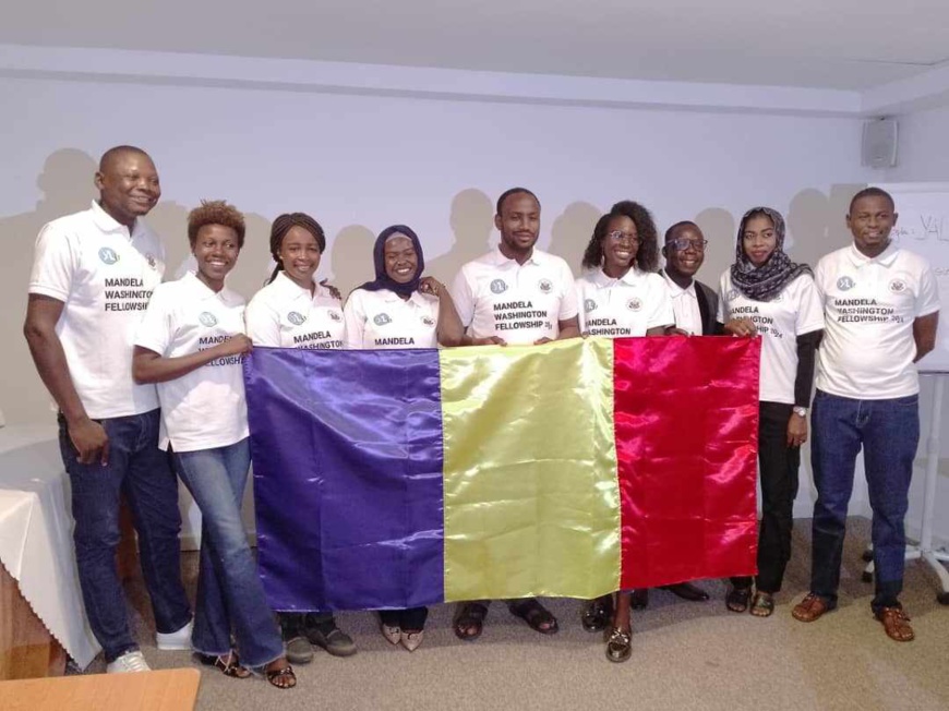 Tchad : séance d'orientation des alumni du programme Mandela Washington Fellowship 2024 Tchad : séance d'orientation des alumni du programme Mandela Washington Fellowship 2024