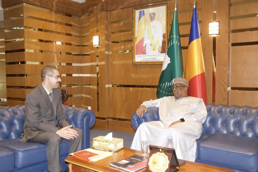 Tchad : Le Chargé d'Affaires a.i de l'ambassade d'Algérie au Tchad reçu au ministère des affaires étrangères Tchad : Le Chargé d'Affaires a.i de l'ambassade d'Algérie au Tchad reçu au ministère des affaires étrangères