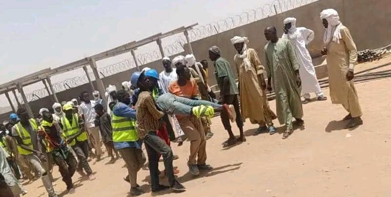 Tchad : deux ouvriers chutent du château en construction du projet Bithea 2 Tchad : deux ouvriers chutent du château en construction du projet Bithea 2