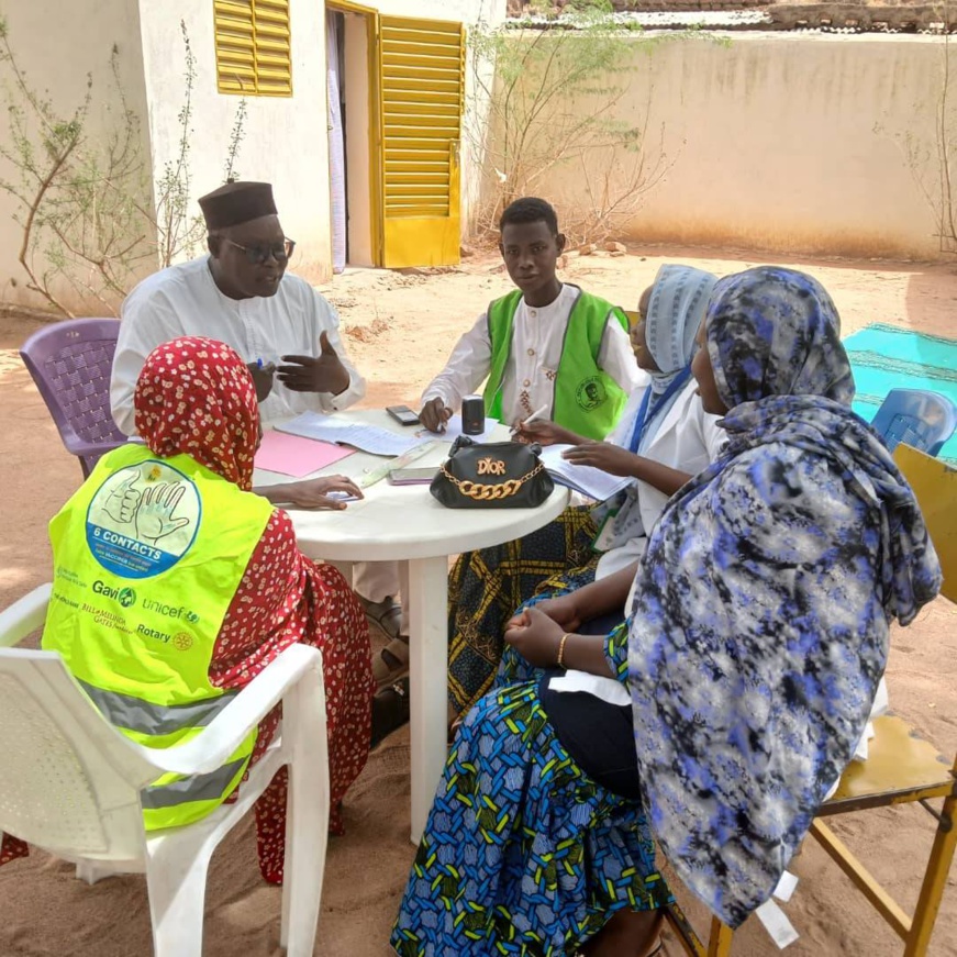Tchad : ALCODREP et les responsables sanitaires de Mongo sensibilisent sur le calendrier vaccinal Tchad : ALCODREP et les responsables sanitaires de Mongo sensibilisent sur le calendrier vaccinal