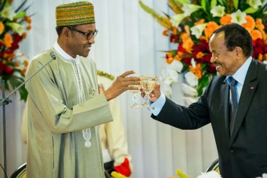 Buhari et Biya. Crédit photo : Sources Buhari et Biya. Crédit photo : Sources