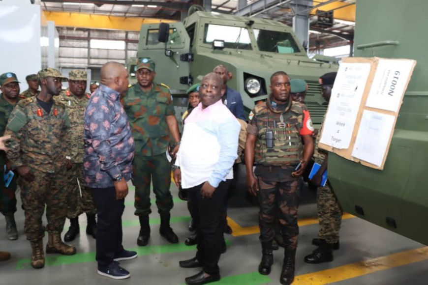 L'Ouganda s'associe au groupe Streit pour la production locale de véhicules blindés L'Ouganda s'associe au groupe Streit pour la production locale de véhicules blindés