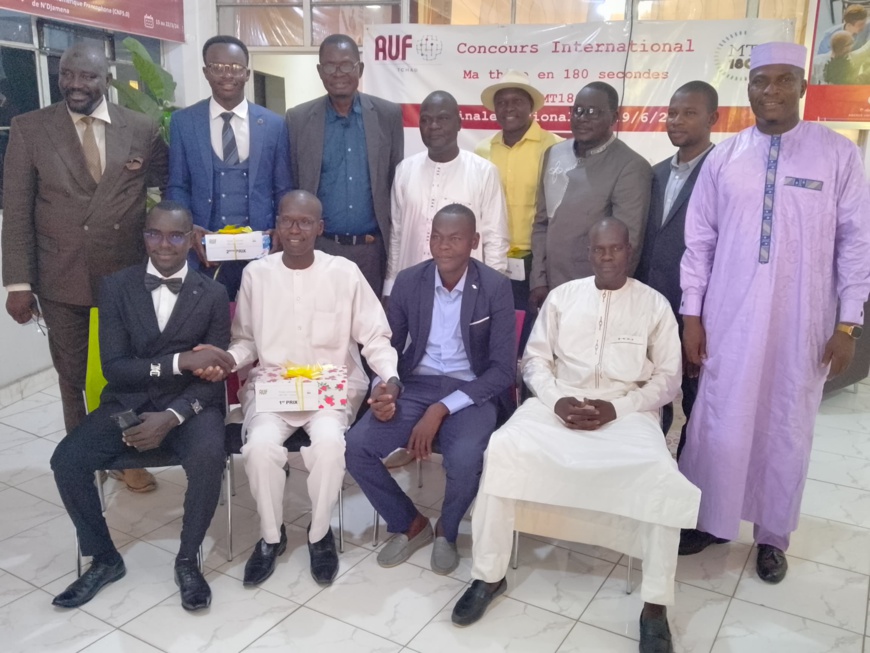 Tchad : les jeunes chercheurs brillent lors de la finale du concours "Ma Thèse en 180 secondes" Tchad : les jeunes chercheurs brillent lors de la finale du concours "Ma Thèse en 180 secondes"