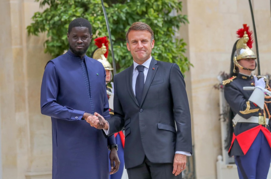 France-Sénégal : le président Emmanuel Macron reçoit son homologue sénégalais à Paris France-Sénégal : le président Emmanuel Macron reçoit son homologue sénégalais à Paris
