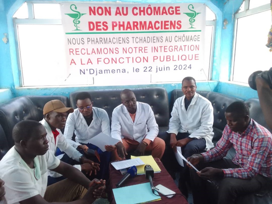 Tchad : Intégration des pharmaciens dans la fonction publique - Appel pressant du collectif Tchad : Intégration des pharmaciens dans la fonction publique - Appel pressant du collectif