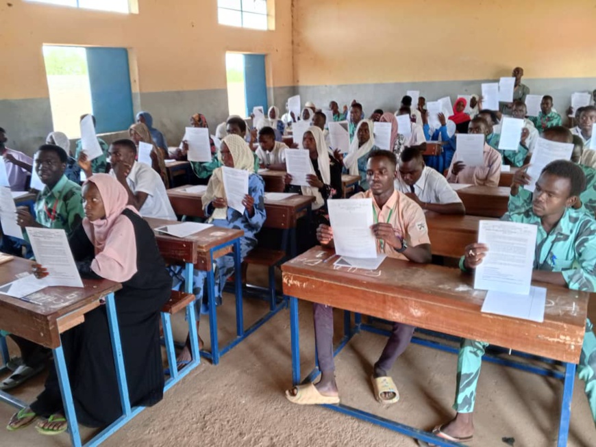 Tchad : 409 candidats composent le baccalauréat 2024 à Farchana Tchad : 409 candidats composent le baccalauréat 2024 à Farchana