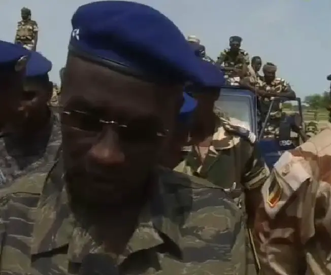 Le Directeur général adjoint de la Gendarmerie nationale, le général de Brigade Idriss Moura.