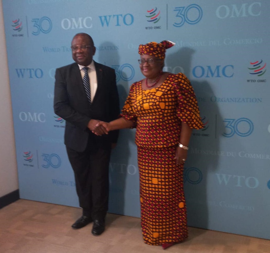Coopération : le ministre du Commerce du Cameroun rencontre la DG de l’OMC Coopération : le ministre du Commerce du Cameroun rencontre la DG de l’OMC