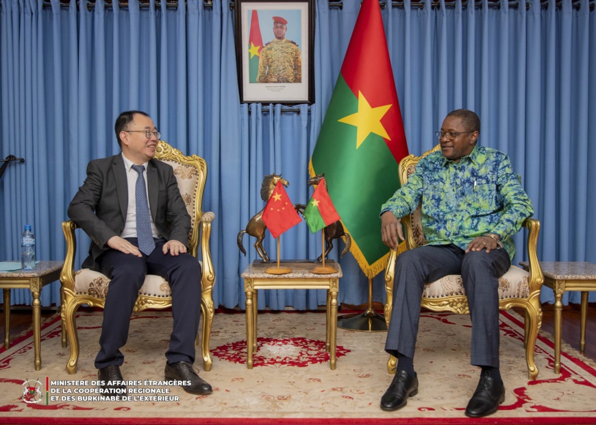 Burkina-Chine : Pékin annonce un financement de 15 milliards de francs CFA pour des projets Burkina-Chine : Pékin annonce un financement de 15 milliards de francs CFA pour des projets