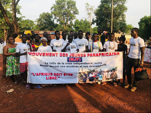 RCA : Manifestation à Bangui contre l'ingérence occidentale RCA : Manifestation à Bangui contre l'ingérence occidentale