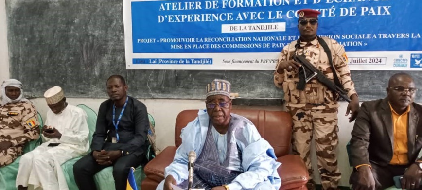 Tchad: Formation de comités de paix dans la Tandjilé pour promouvoir la réconciliation et la cohésion sociale Tchad: Formation de comités de paix dans la Tandjilé pour promouvoir la réconciliation et la cohésion sociale