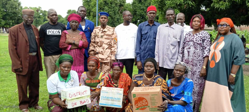 Tchad : CERNE fait un don de kits sanitaires à la sous-préfecture de Bao Tchad : CERNE fait un don de kits sanitaires à la sous-préfecture de Bao