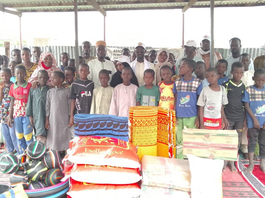 Tchad : L'Union des Jeunes Tchadiens pour le Brassage apporte un soutien précieux aux orphelins du centre Salsabil Alhilali