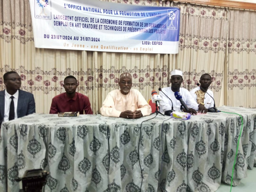 Tchad : l’ONAPE lance une formation de 300 demandeurs d’emplois Tchad : l’ONAPE lance une formation de 300 demandeurs d’emplois