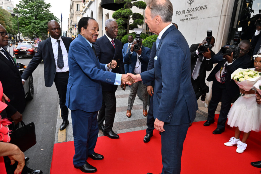 Cameroun : Le Président Paul Biya en France pour assister à la cérémonie d'ouverture des Jeux Olympiques de Paris 2024 Cameroun : Le Président Paul Biya en France pour assister à la cérémonie d'ouverture des Jeux Olympiques de Paris 2024