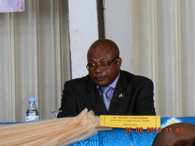 Bertin Lukanda-chef de programme PASC Bertin Lukanda-chef de programme PASC