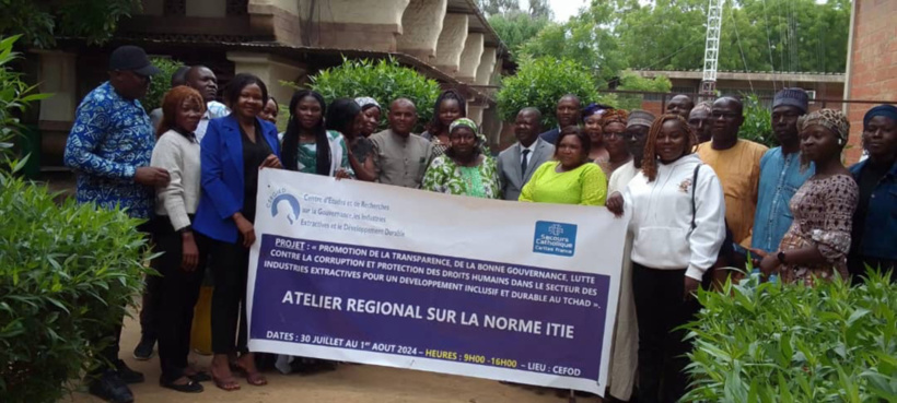 Tchad : Le CERGIED réfléchit sur l'initiative pour la transparence des industries extractives Tchad : Le CERGIED réfléchit sur l'initiative pour la transparence des industries extractives