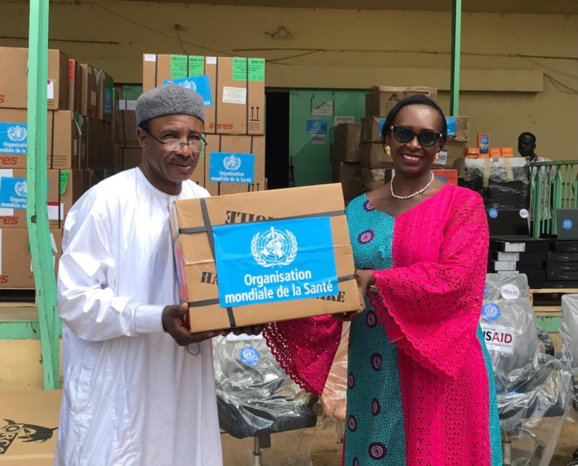 Tchad : réception de médicaments et matériels médicaux par le ministère de la Santé grâce à l'OMS Tchad : réception de médicaments et matériels médicaux par le ministère de la Santé grâce à l'OMS