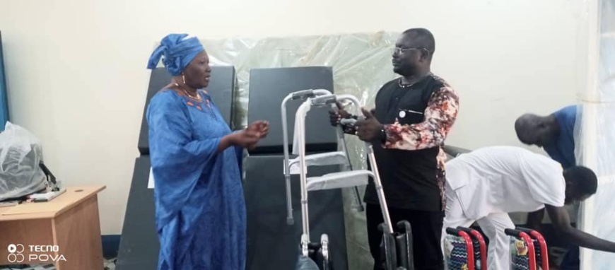 Tchad : Un don précieux pour améliorer la prise en charge des personnes handicapées Tchad : Un don précieux pour améliorer la prise en charge des personnes handicapées