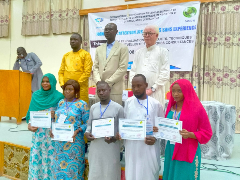 Tchad : L’ONAPE forme 100 jeunes diplômés sans expérience en techniques contractuelles et consultance Tchad : L’ONAPE forme 100 jeunes diplômés sans expérience en techniques contractuelles et consultance