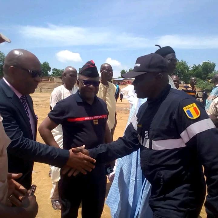 Tchad – Cameroun (Kousseri) : Sapeurs-pompiers tchadiens et camerounais s’entraînent aux secours fluviaux Tchad – Cameroun (Kousseri) : Sapeurs-pompiers tchadiens et camerounais s’entraînent aux secours fluviaux