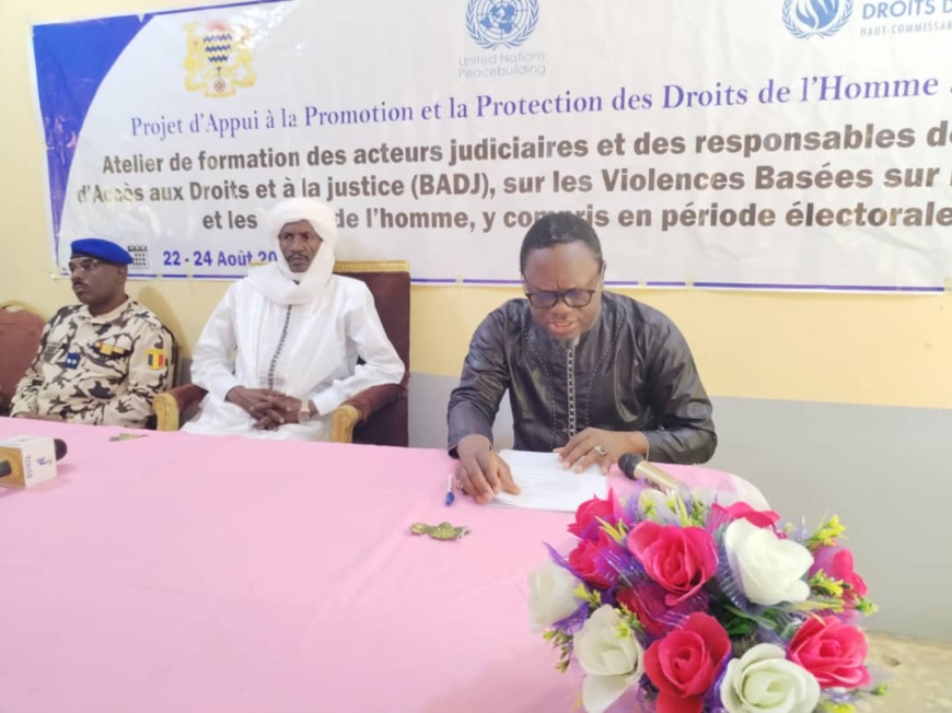 Tchad : le gouverneur du Batha lance l’atelier de formation des acteurs judiciaires à Ati Tchad : le gouverneur du Batha lance l’atelier de formation des acteurs judiciaires à Ati