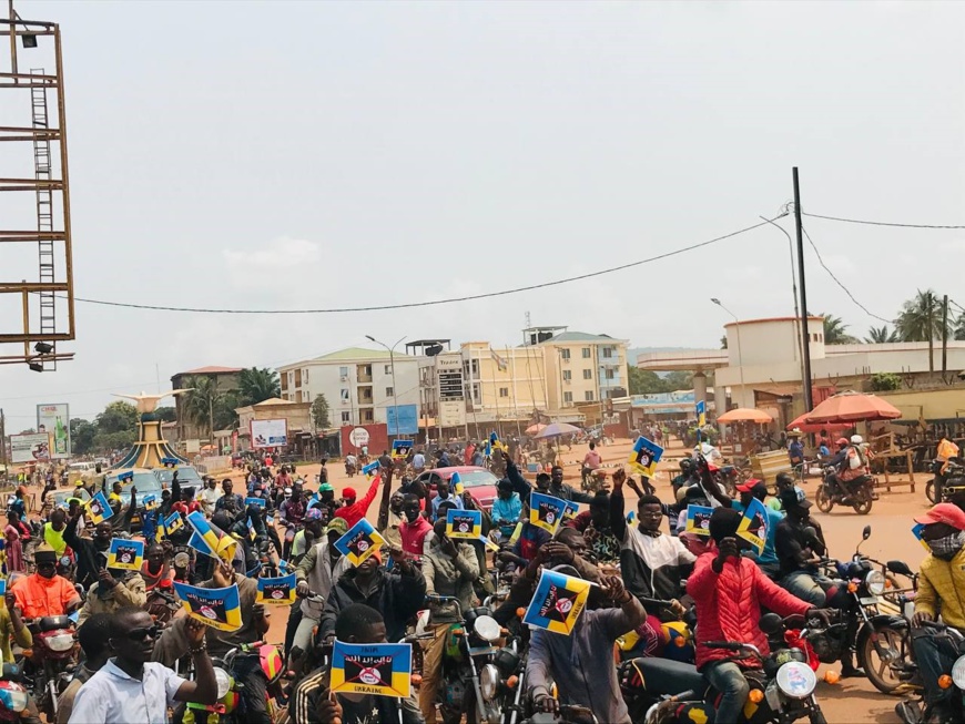 RCA : Les Centrafricains s'opposent à l'intervention américaine en Afrique par l'intermédiaire de l'Ukraine RCA : Les Centrafricains s'opposent à l'intervention américaine en Afrique par l'intermédiaire de l'Ukraine