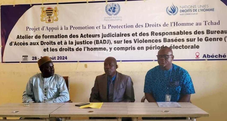 Tchad : les acteurs judiciaires d'Abéché formés sur les VBG et les Droits de l'Homme Tchad : les acteurs judiciaires d'Abéché formés sur les VBG et les Droits de l'Homme