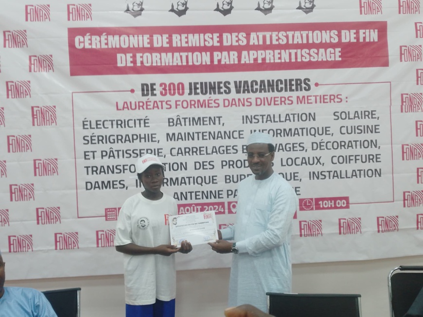 Tchad : Des jeunes outillés en compétences pratiques alignées avec les besoins du marché Tchad : Des jeunes outillés en compétences pratiques alignées avec les besoins du marché