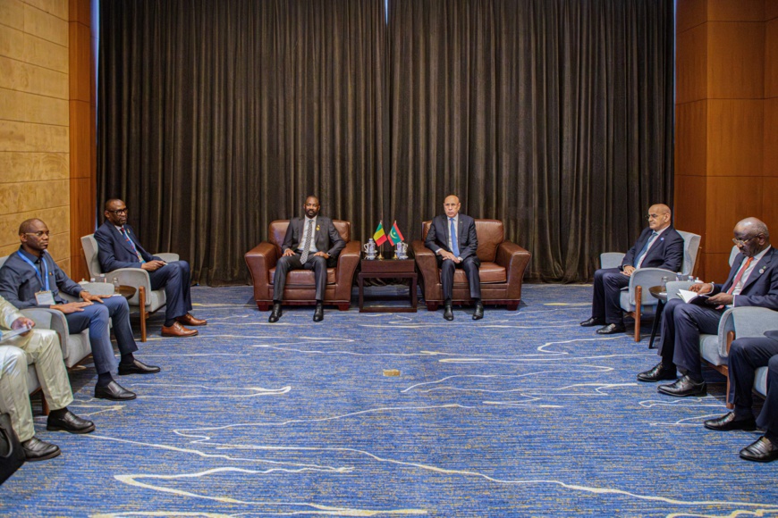 FOCAC 2024 : Assimi Goïta rencontre ses homologues de la Mauritanie, du Togo et de la RCA FOCAC 2024 : Assimi Goïta rencontre ses homologues de la Mauritanie, du Togo et de la RCA