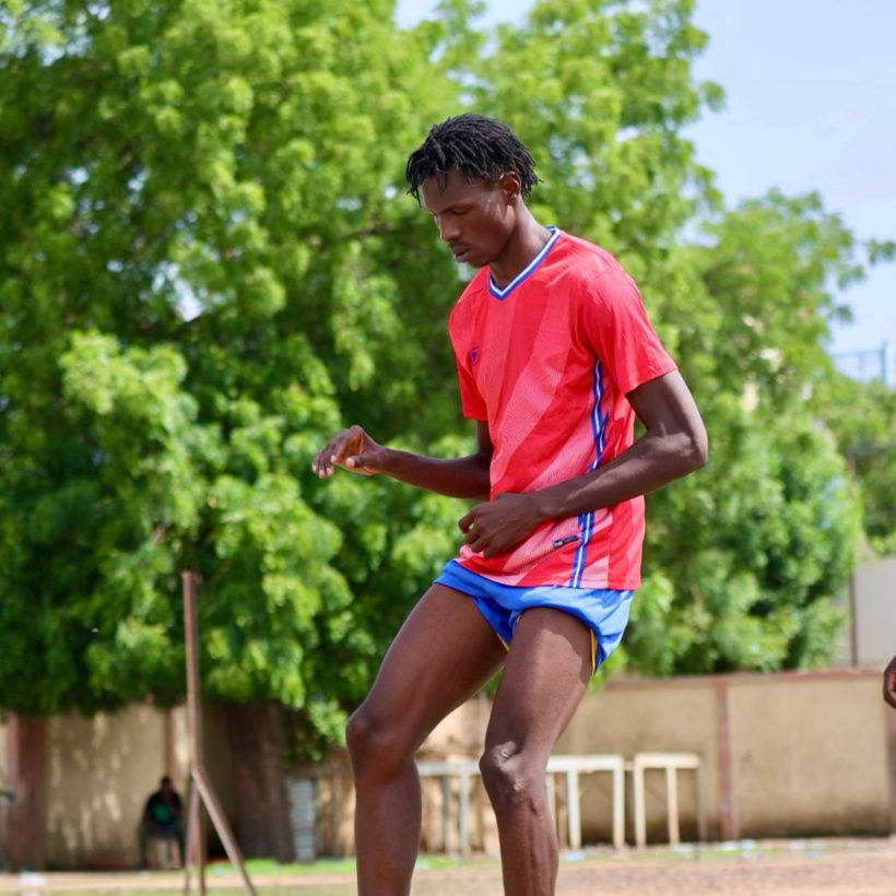 Djelaou JR, un talent prometteur dans le football tchadien Djelaou JR, un talent prometteur dans le football tchadien