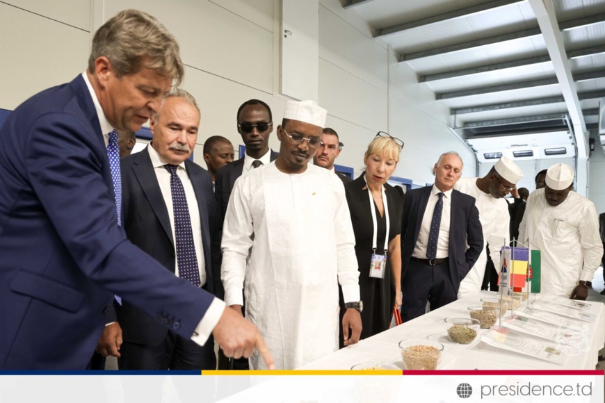 Tchad-Hongrie : Le Chef de l'État visite une ferme laitière Tchad-Hongrie : Le Chef de l'État visite une ferme laitière