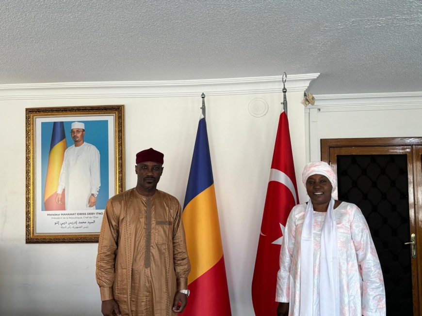 Türkiye : Rencontre fructueuse entre les Ambassadeurs du Tchad et du Niger à Ankara Türkiye : Rencontre fructueuse entre les Ambassadeurs du Tchad et du Niger à Ankara
