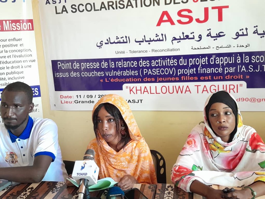 Tchad : l'ASJT relance son projet sur la scolarisation des enfants des couches vulnérables Tchad : l'ASJT relance son projet sur la scolarisation des enfants des couches vulnérables