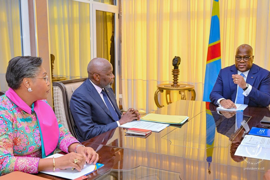 RDC : le chef de l’Etat a présidé la première réunion interinstitutionnelle RDC : le chef de l’Etat a présidé la première réunion interinstitutionnelle