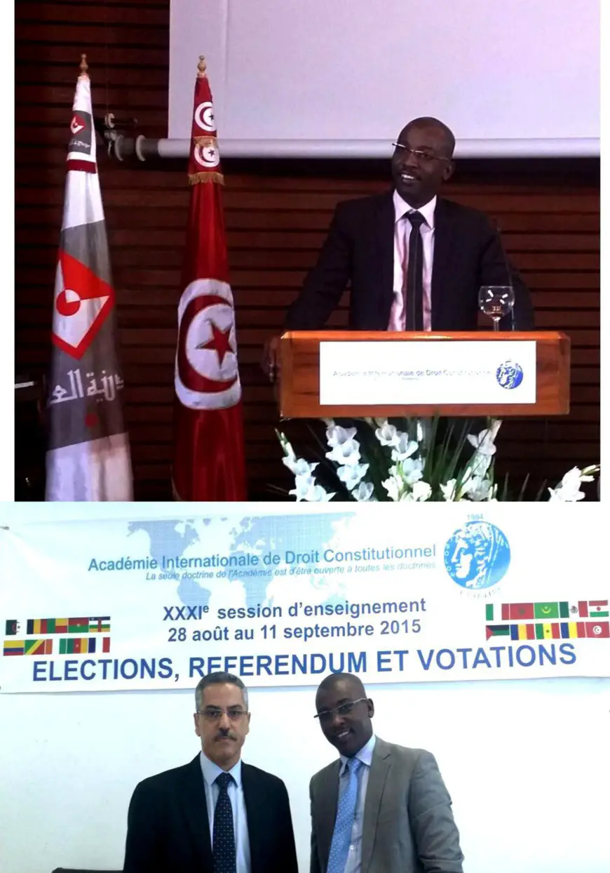 Centrafrique: Le Diplomate Centrafricain Gérard DOULPANGA est élu 1er Vice Président de l'Association des Auditeurs de l'Académie Internationale de Droit Constitutionnel 