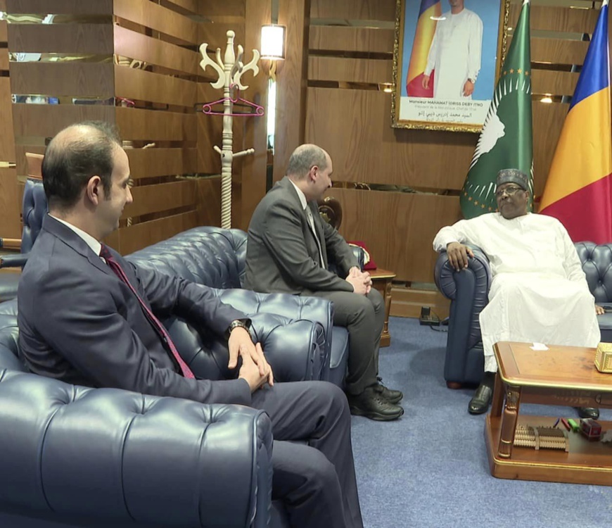 Tchad : Audience entre le Ministre des Affaires Étrangères et l'Ambassadeur d'Égypte Tchad : Audience entre le Ministre des Affaires Étrangères et l'Ambassadeur d'Égypte