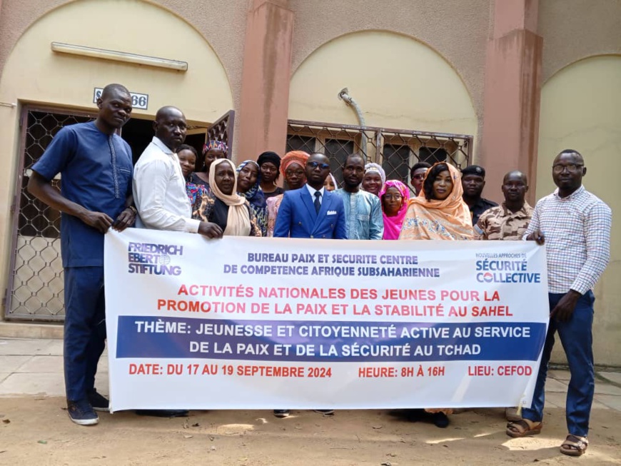 Tchad : le bureau pays du FES PSCC organise un forum pour la paix et la sécurité au Sahel Tchad : le bureau pays du FES PSCC organise un forum pour la paix et la sécurité au Sahel