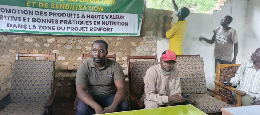 Tchad : le projet RENFORT sensibilise la population de Balimba sur les produits à haute valeur nutritive Tchad : le projet RENFORT sensibilise la population de Balimba sur les produits à haute valeur nutritive