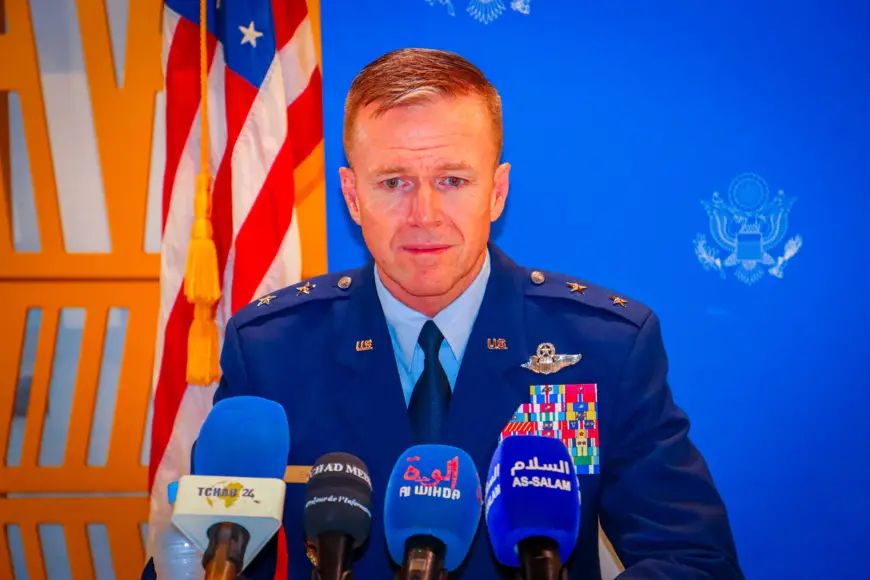 Le général de division Kenneth Ekman. © Djibrine Haïdar/Alwihda Info Le général de division Kenneth Ekman. © Djibrine Haïdar/Alwihda Info